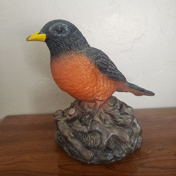 Gemmy Other - Gemmy Industries Motion Activated Realistic‎ Chirping Robin - See Video - Works
